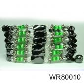 36inch Green Cat's Eye, Crystal,Magnetic Wrap Bracelet Necklace All in One Set